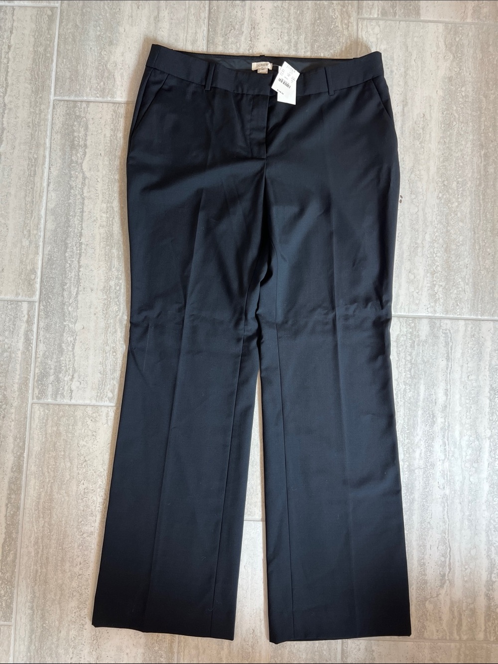 J. Crew Black wool women’s Dress Pants - Straight Leg